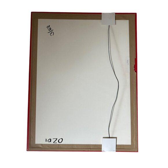 Richard E. Williams Retro 90's Red Framed Beach Boats Artist Signed Lithograph - Picture 9 of 16